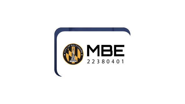 Baltimore City MBE badge